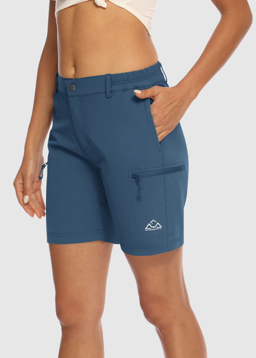 Women's Quick Dry Lightweight Stretchy Cargo Shorts