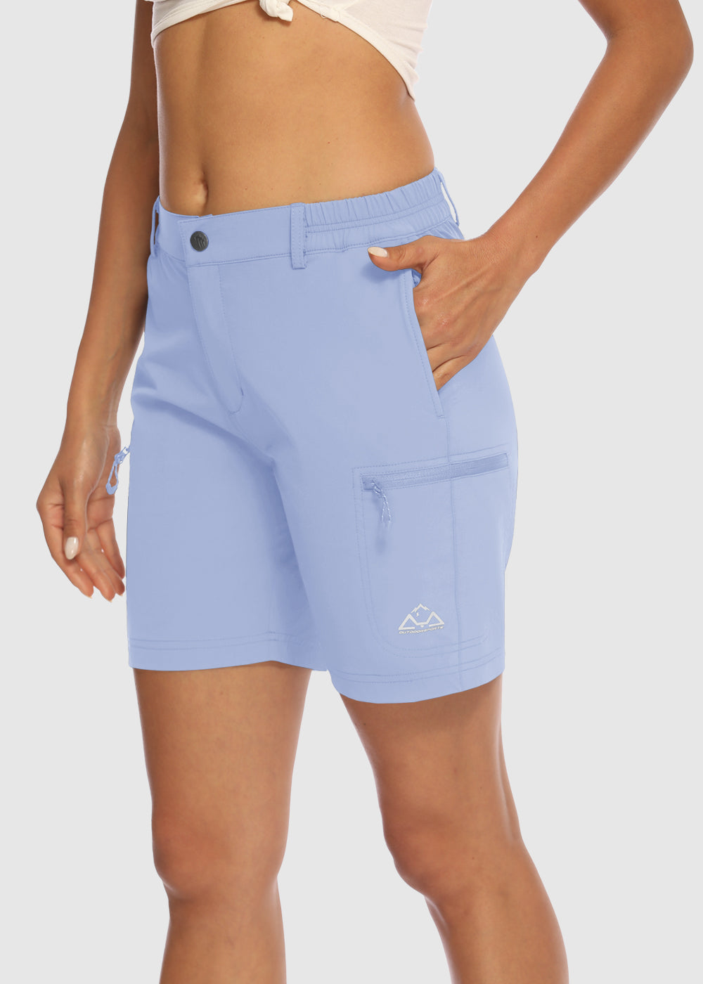 Women's Quick Dry Lightweight Stretchy Cargo Shorts