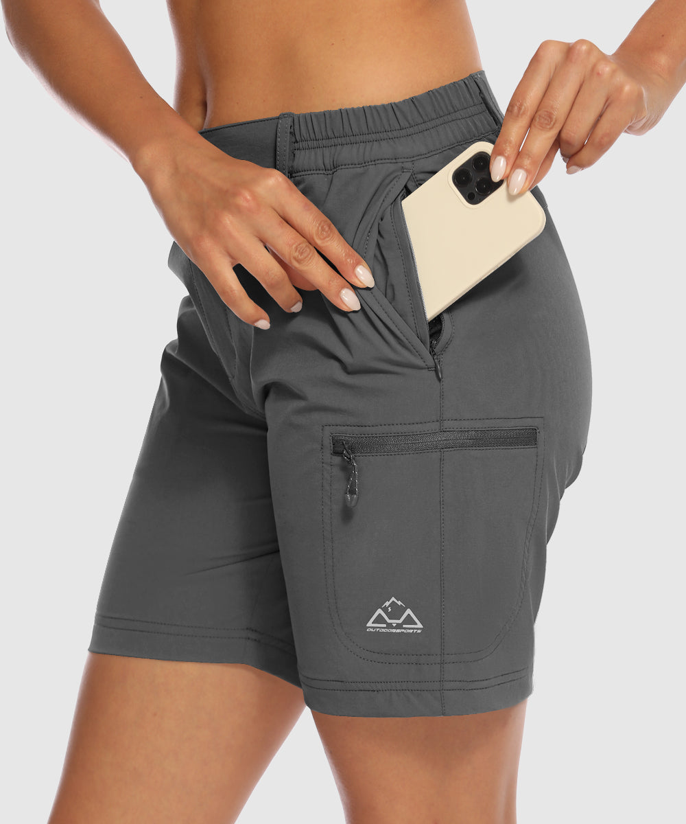 Women's Quick Dry Lightweight Stretchy Cargo Shorts