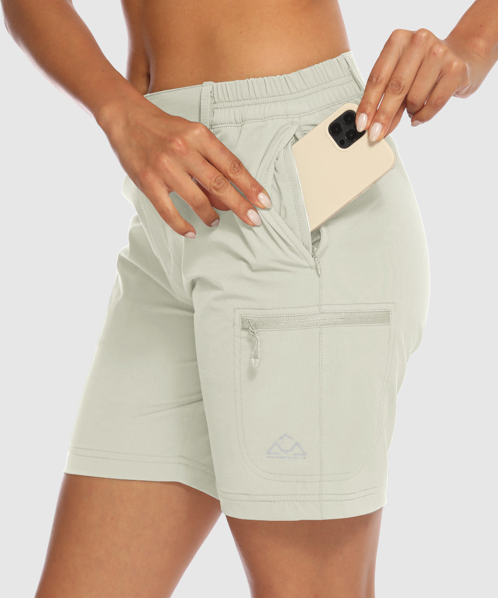 Women's Quick Dry Lightweight Stretchy Cargo Shorts