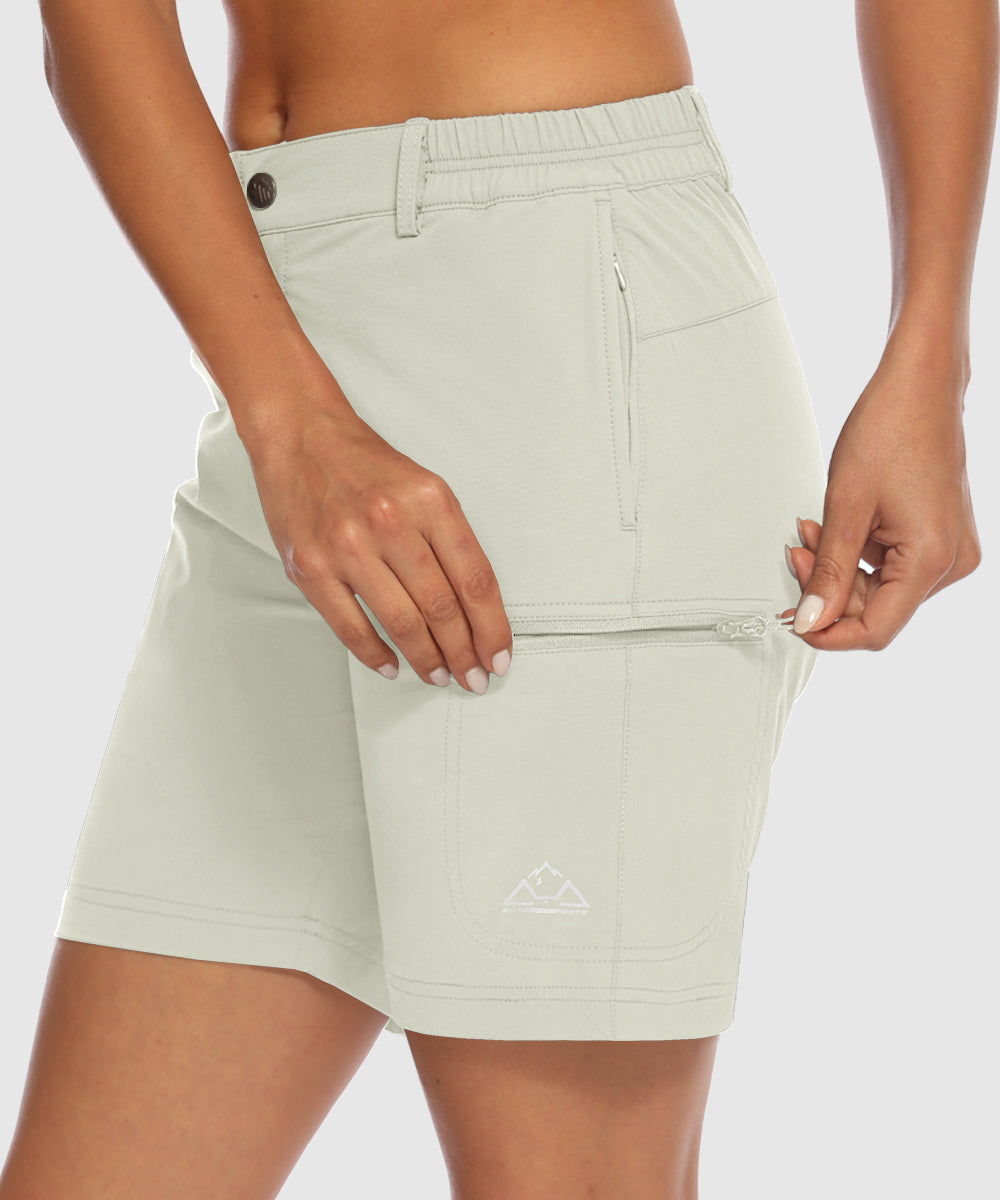 Women's Quick Dry Lightweight Stretchy Cargo Shorts