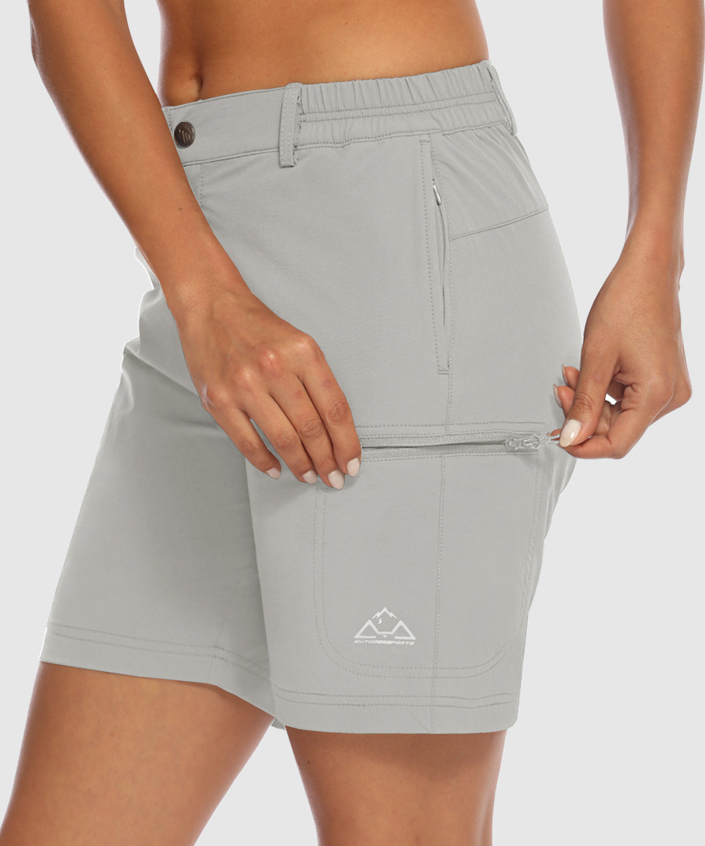 Women's Quick Dry Lightweight Stretchy Cargo Shorts