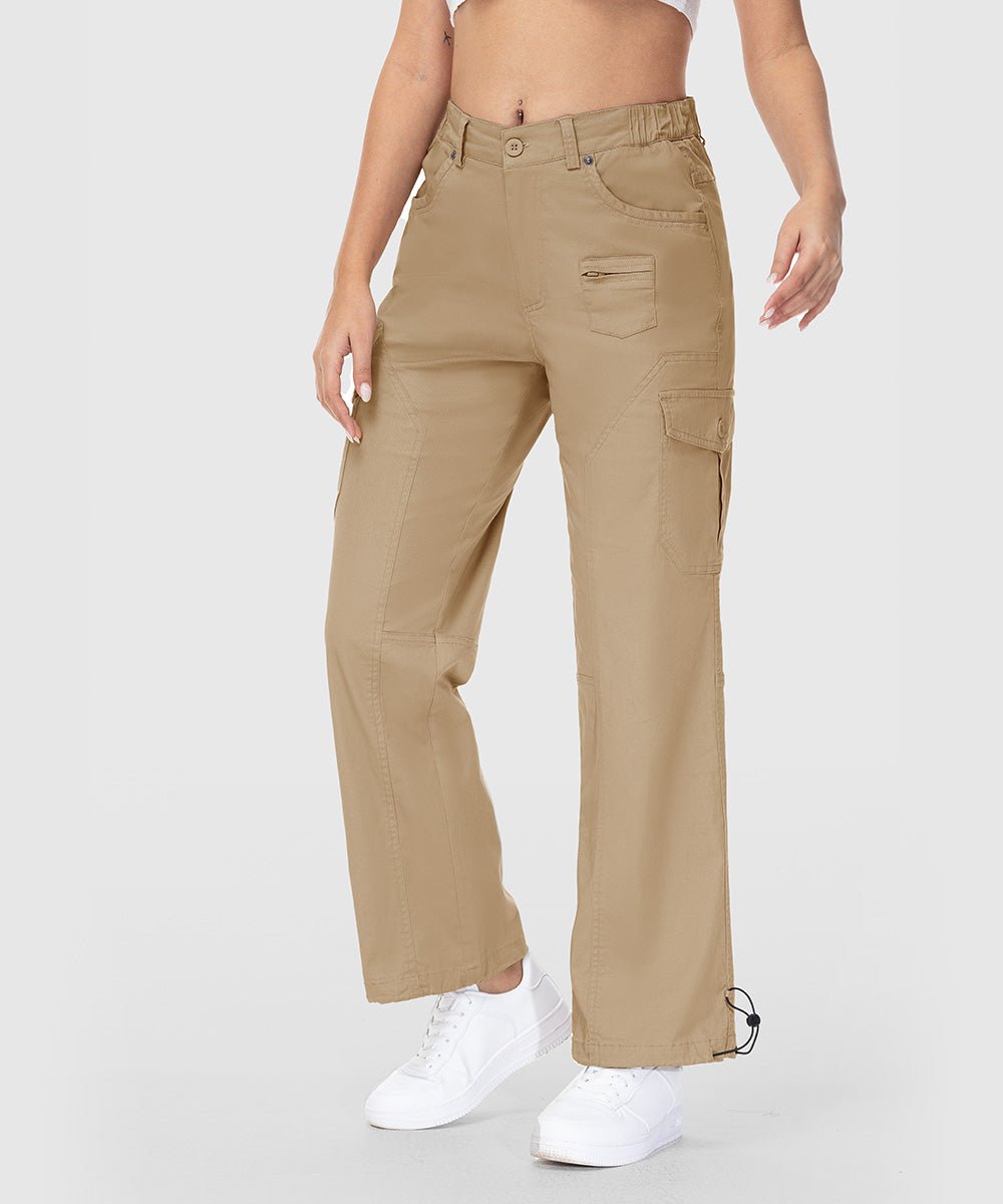 Women's Loose Straight Leg Hiking Cargo Pants