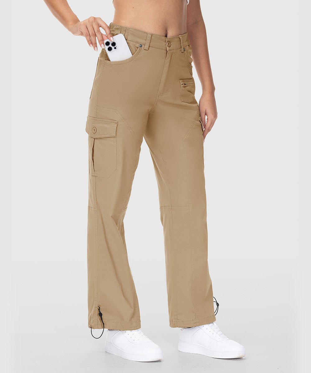 Women's Loose Straight Leg Hiking Cargo Pants