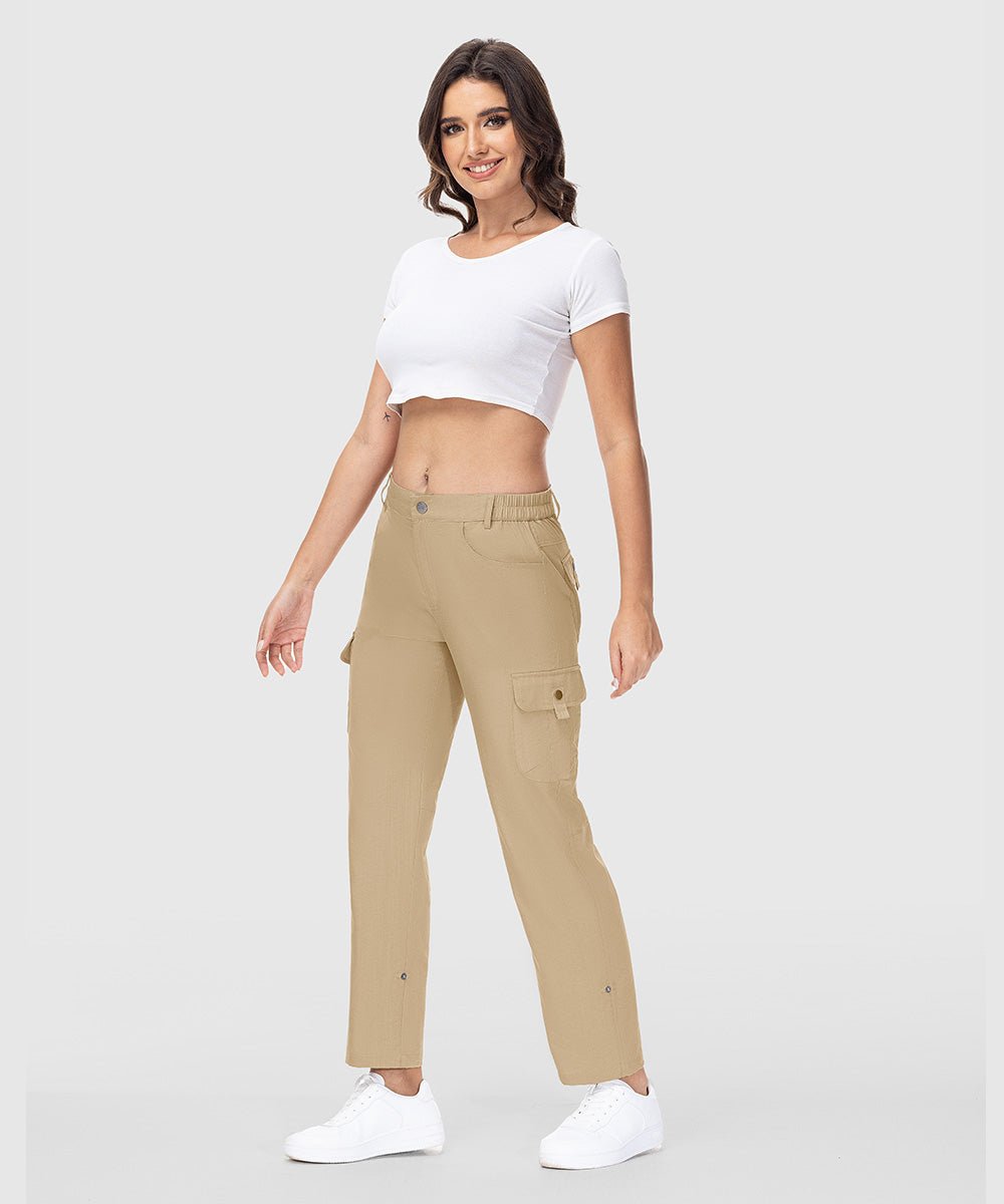 Women's Outdoor Leg Length Adjustable Straight Pants