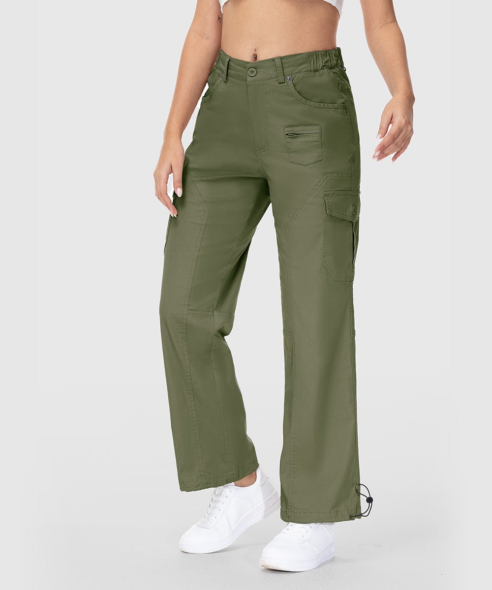 Women's Loose Straight Leg Hiking Cargo Pants