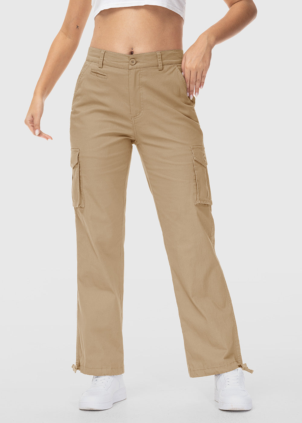 Women's Multi-Pocket Outdoor Street Casual Pants