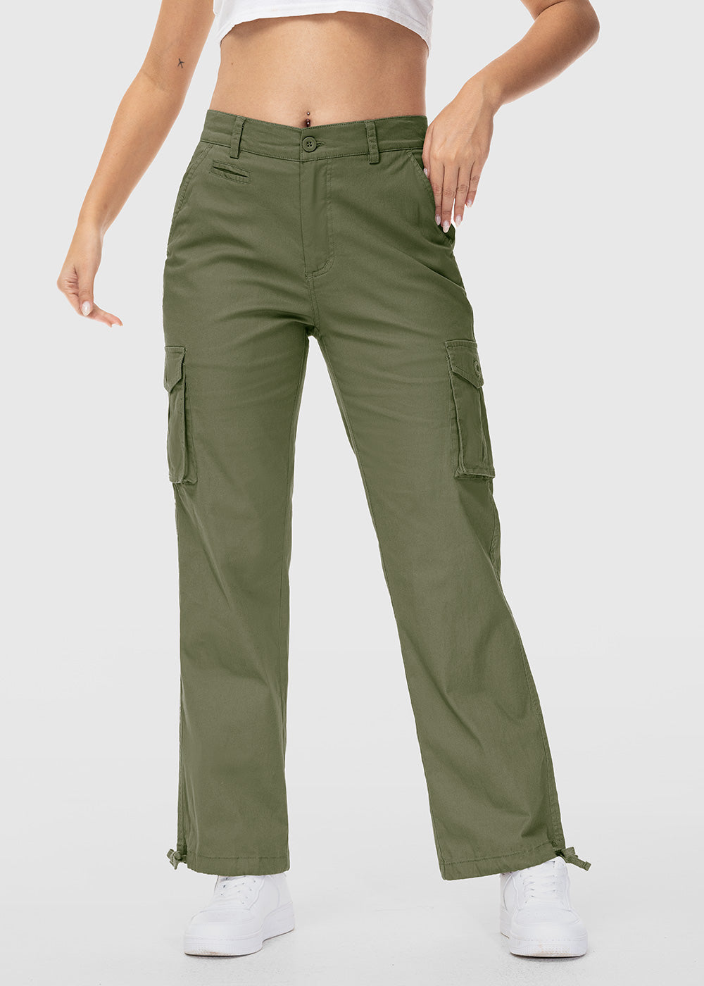 Women's Multi-Pocket Outdoor Street Casual Pants