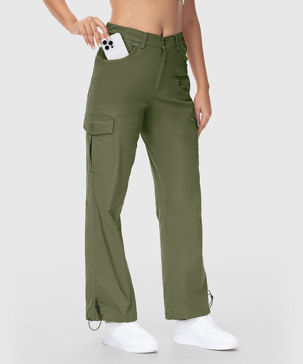 Women's Loose Straight Leg Hiking Cargo Pants