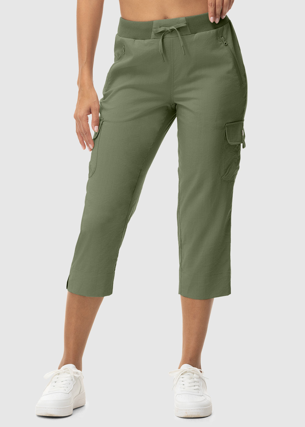 Women's Outdoor Athletic Travel Casual Cropped Pants