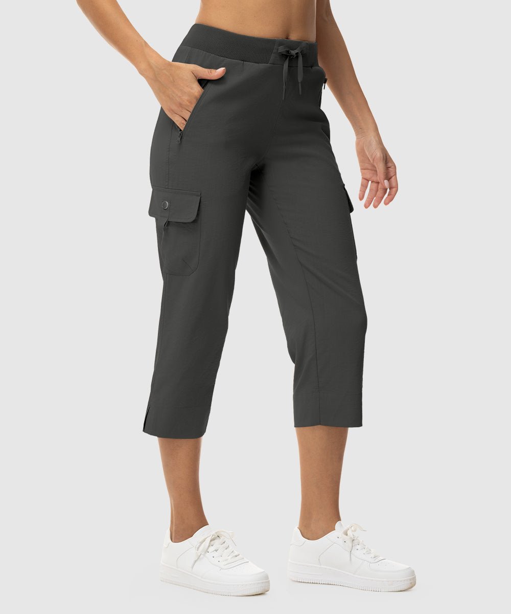 Women's Outdoor Athletic Travel Casual Cropped Pants