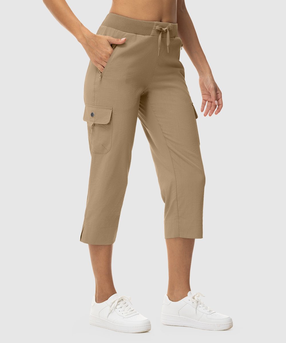 Women's Outdoor Athletic Travel Casual Cropped Pants