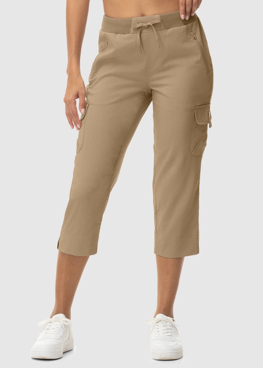 Women's Outdoor Athletic Travel Casual Cropped Pants