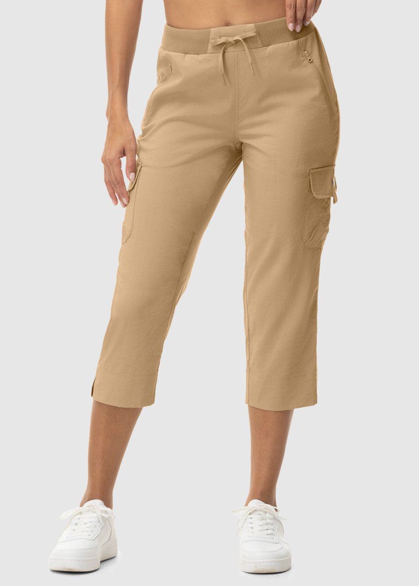 Women's Outdoor Athletic Travel Casual Cropped Pants