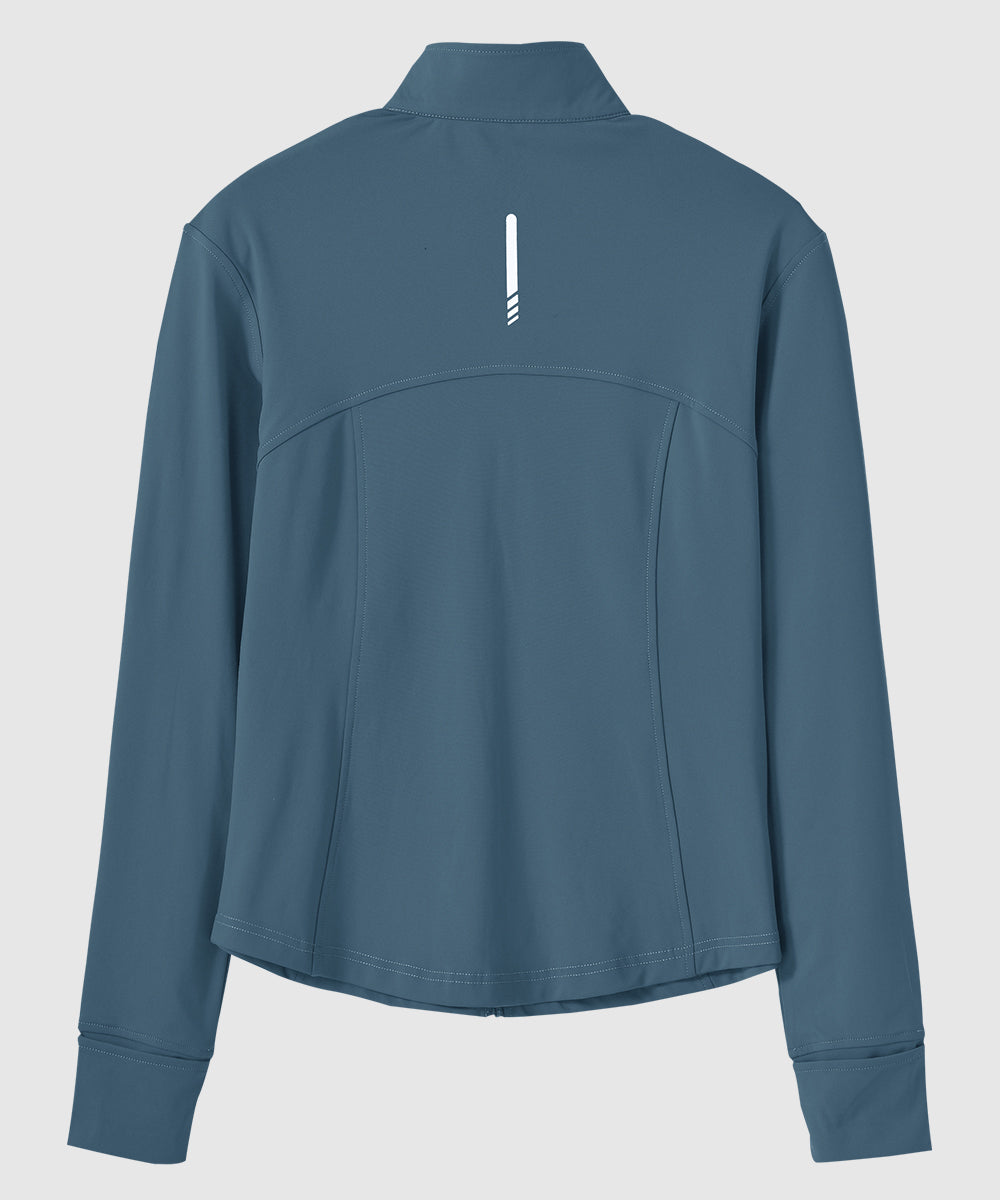 Women's Lightweight Full Zip Tight Mid Layer