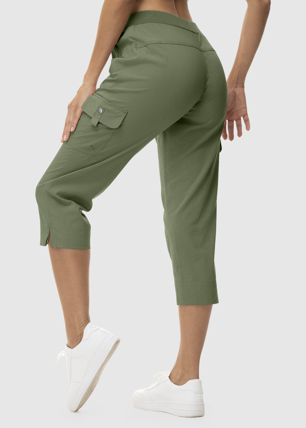 Women's Outdoor Athletic Travel Casual Cropped Pants