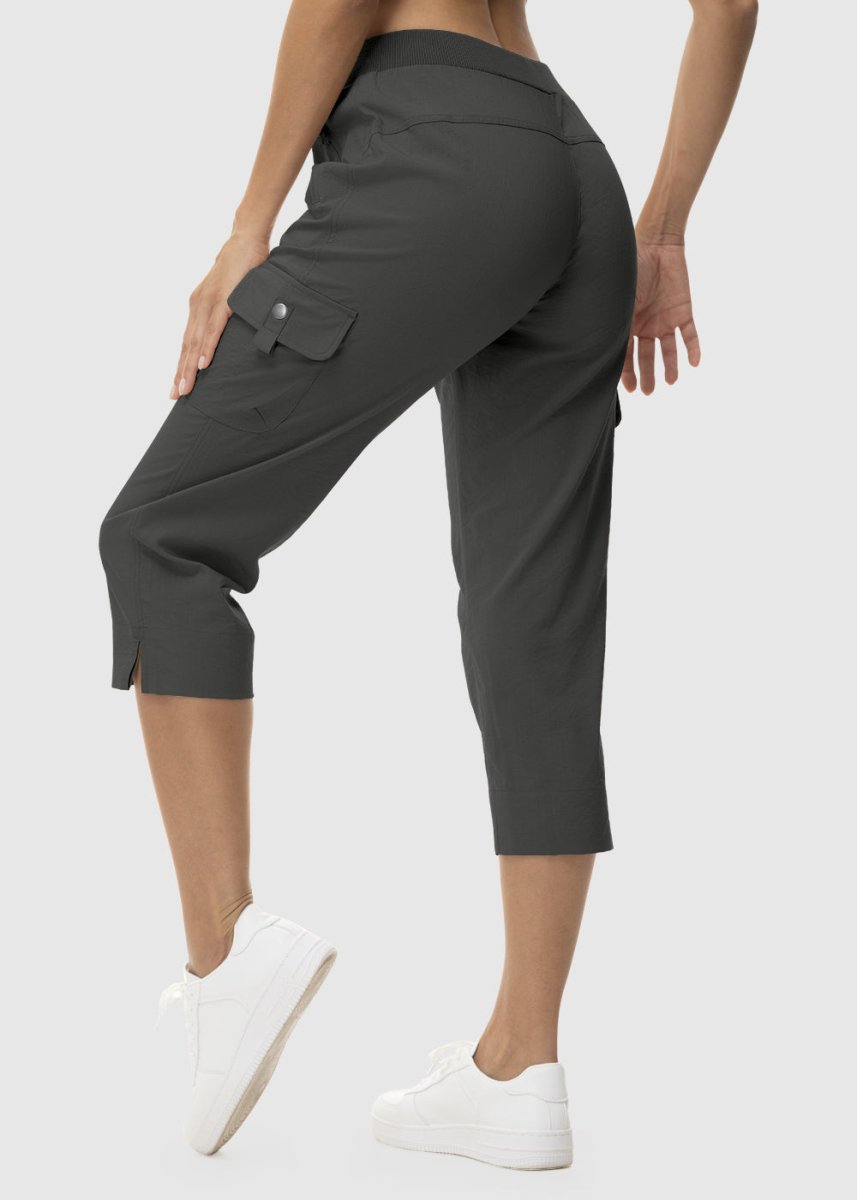 Women's Outdoor Athletic Travel Casual Cropped Pants