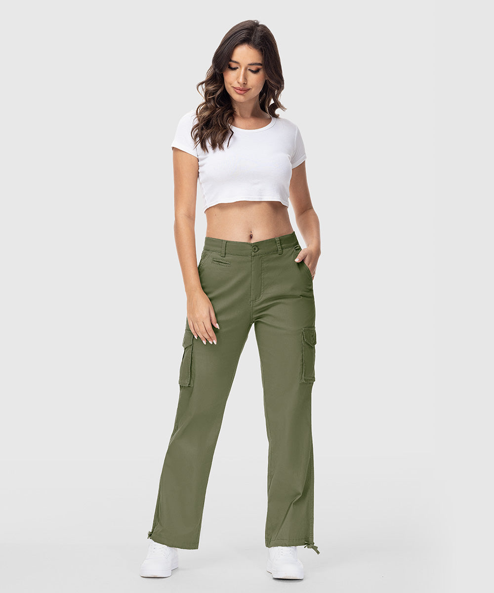 Women's Multi-Pocket Outdoor Street Casual Pants