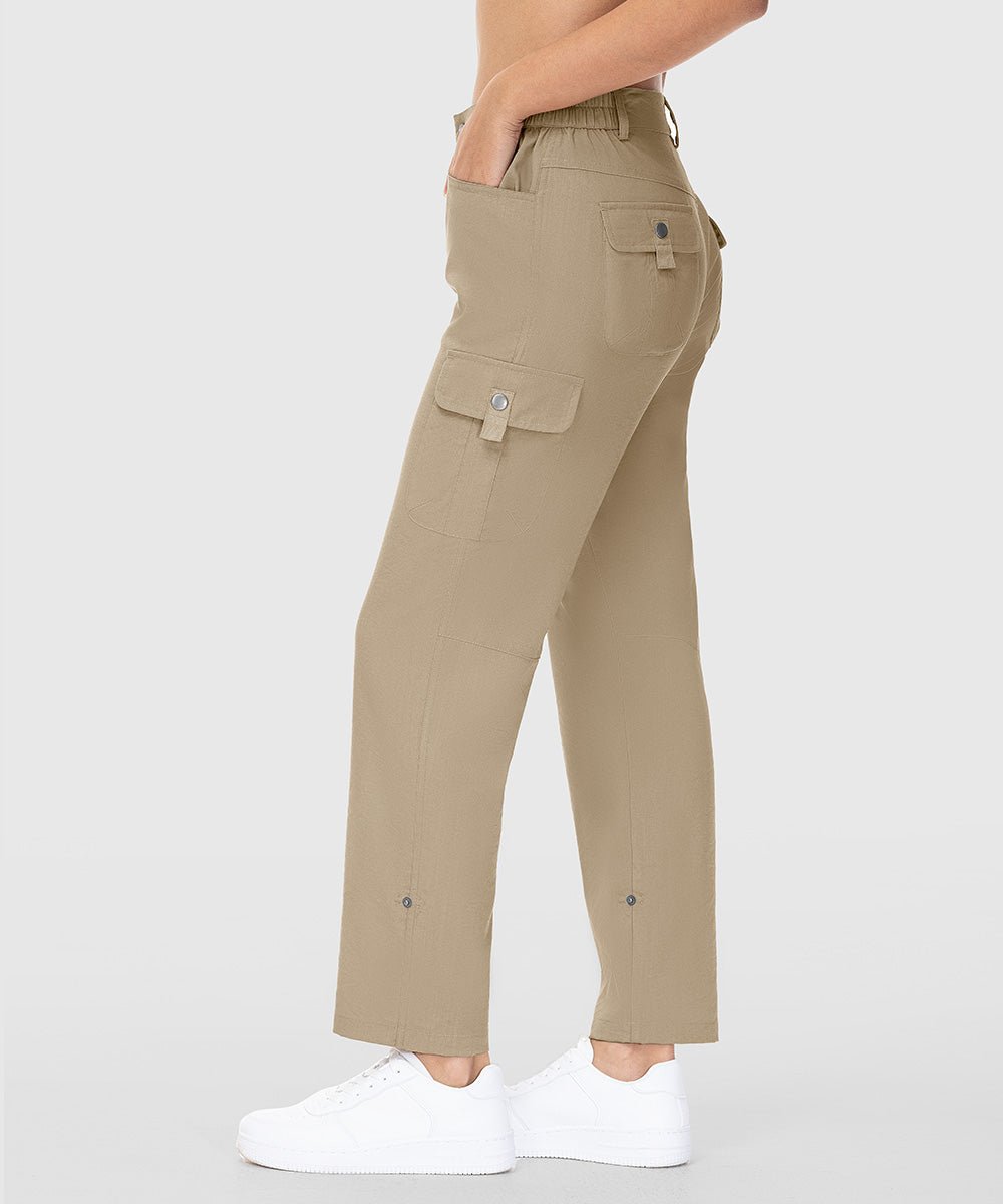 Women's Outdoor Leg Length Adjustable Straight Pants