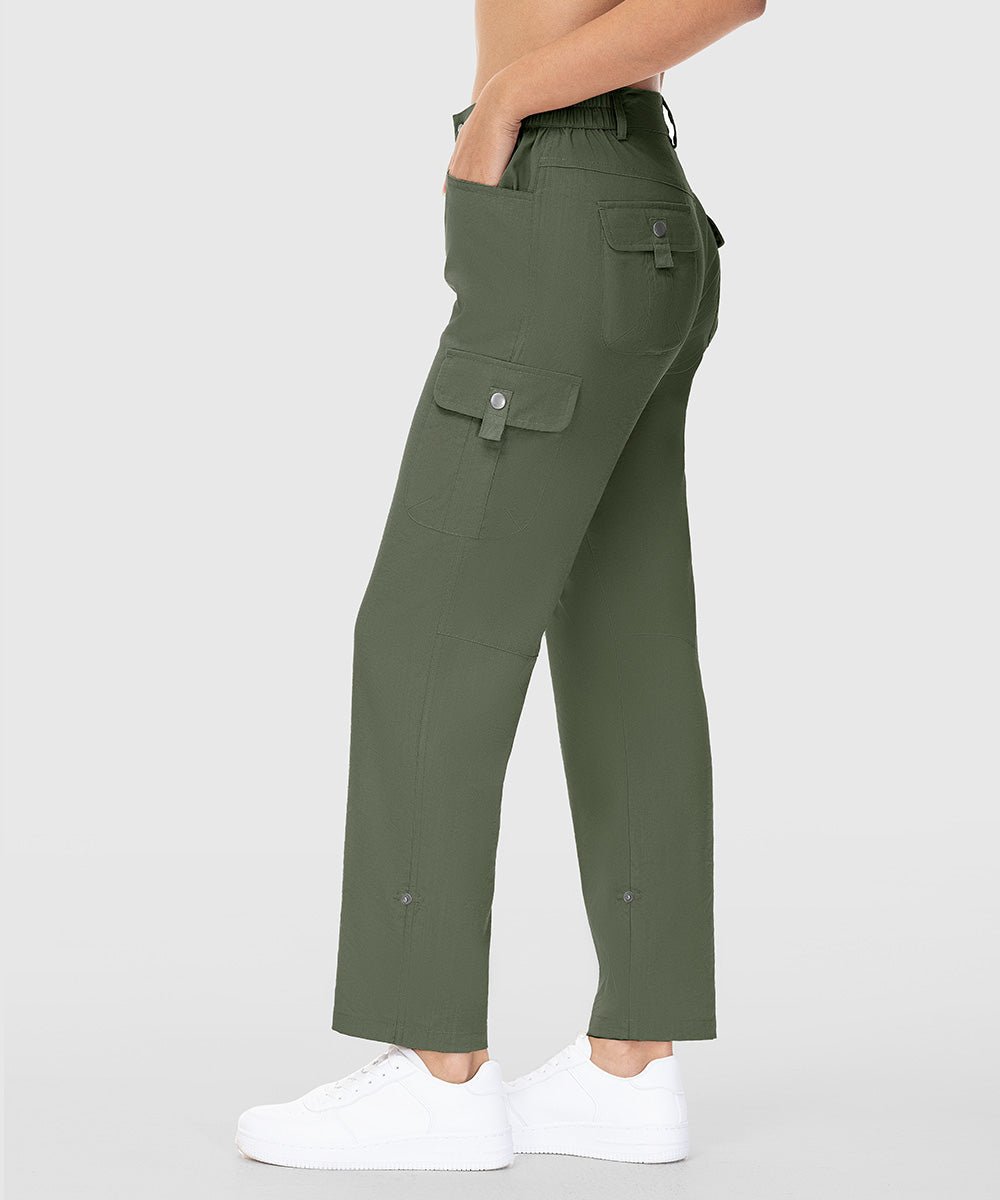 Women's Outdoor Leg Length Adjustable Straight Pants