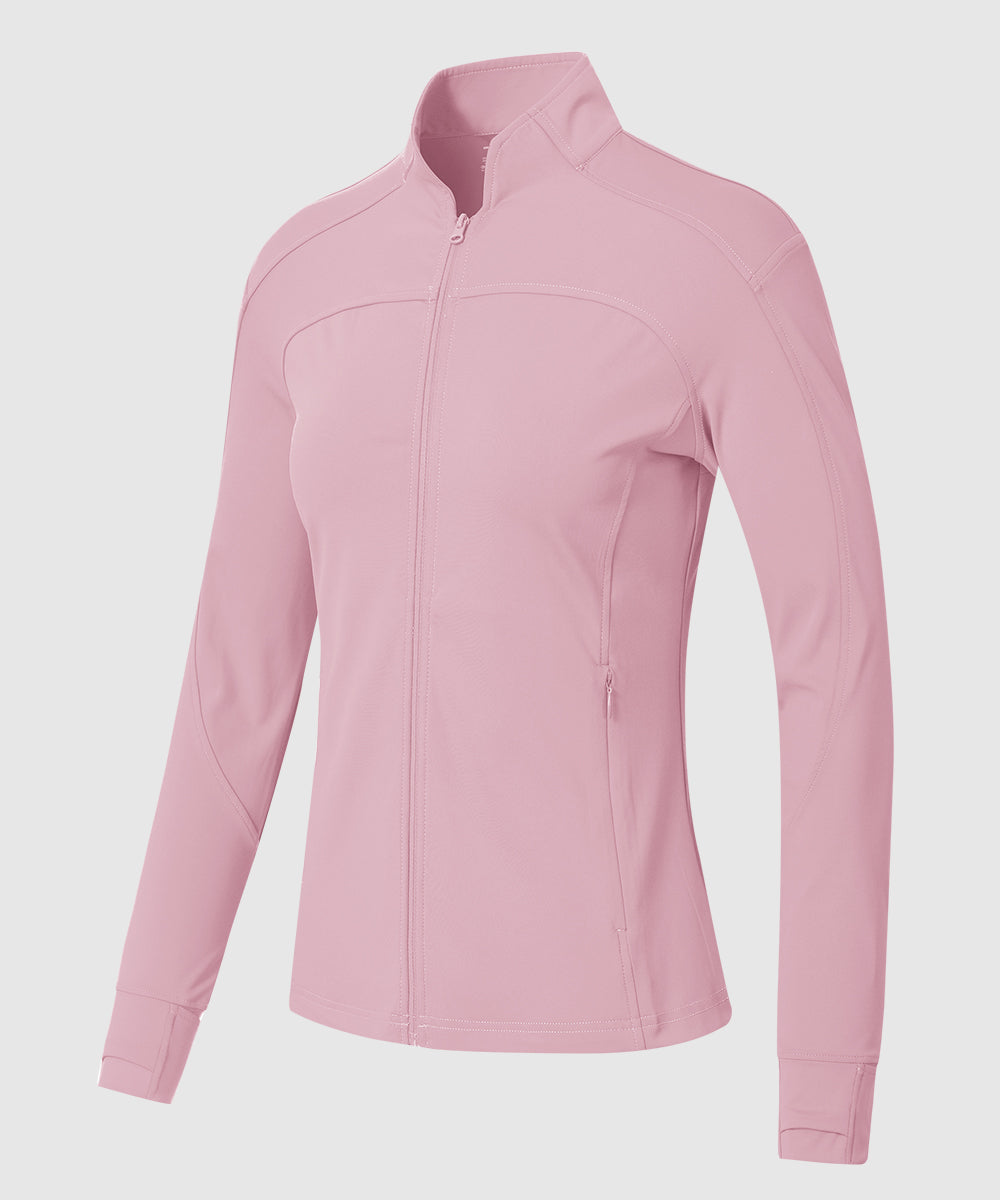 Women's Lightweight Full Zip Tight Mid Layer