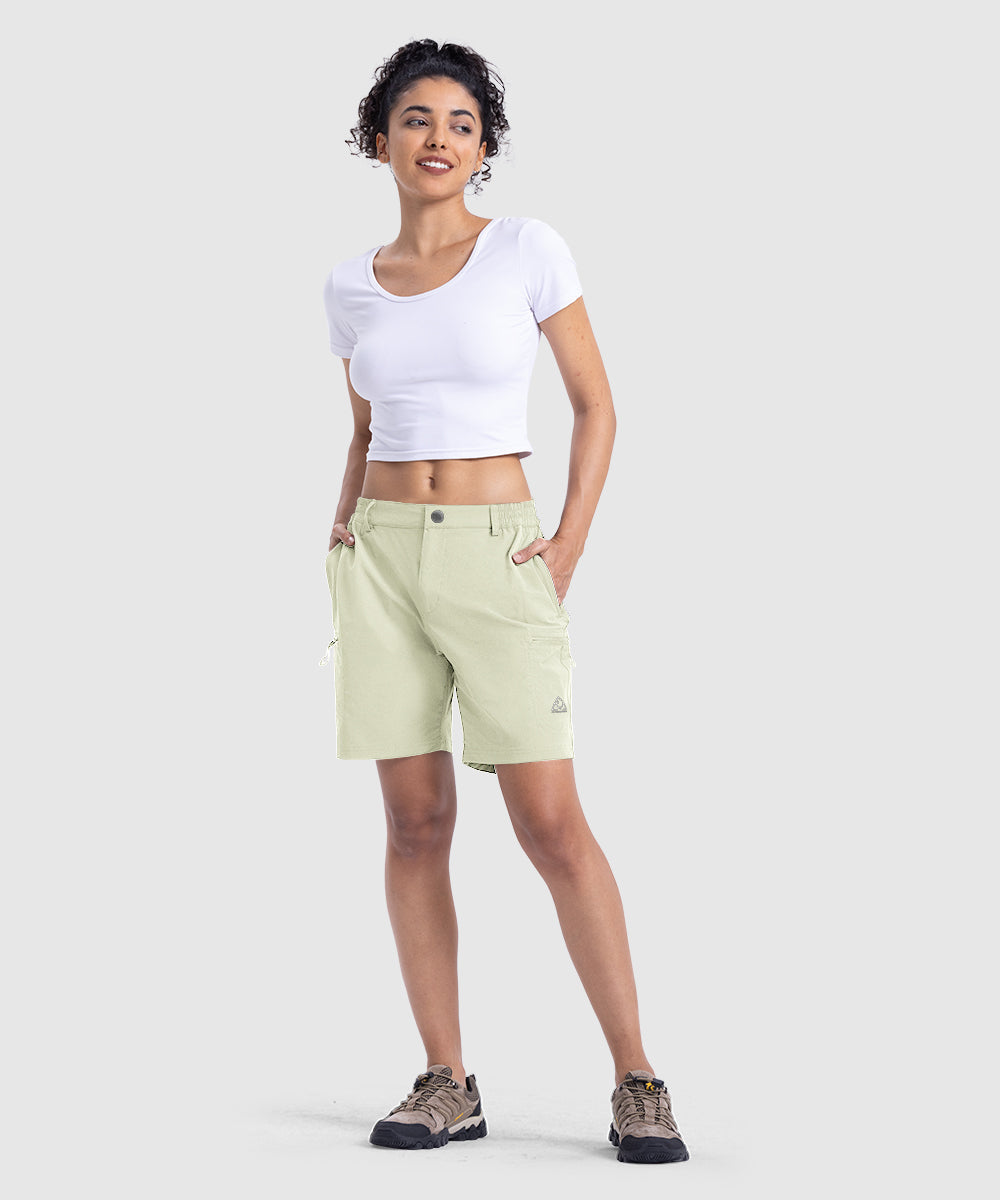 Women's Quick Dry Lightweight Stretchy Cargo Shorts