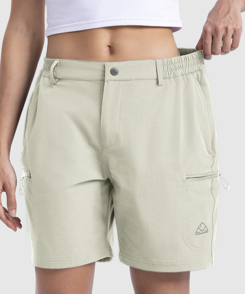 Women's Quick Dry Lightweight Stretchy Cargo Shorts