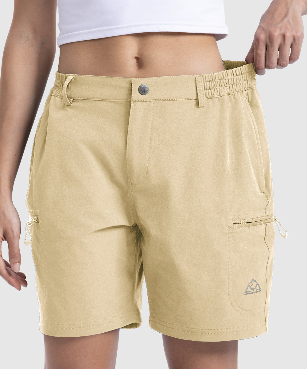 Women's Quick Dry Lightweight Stretchy Cargo Shorts