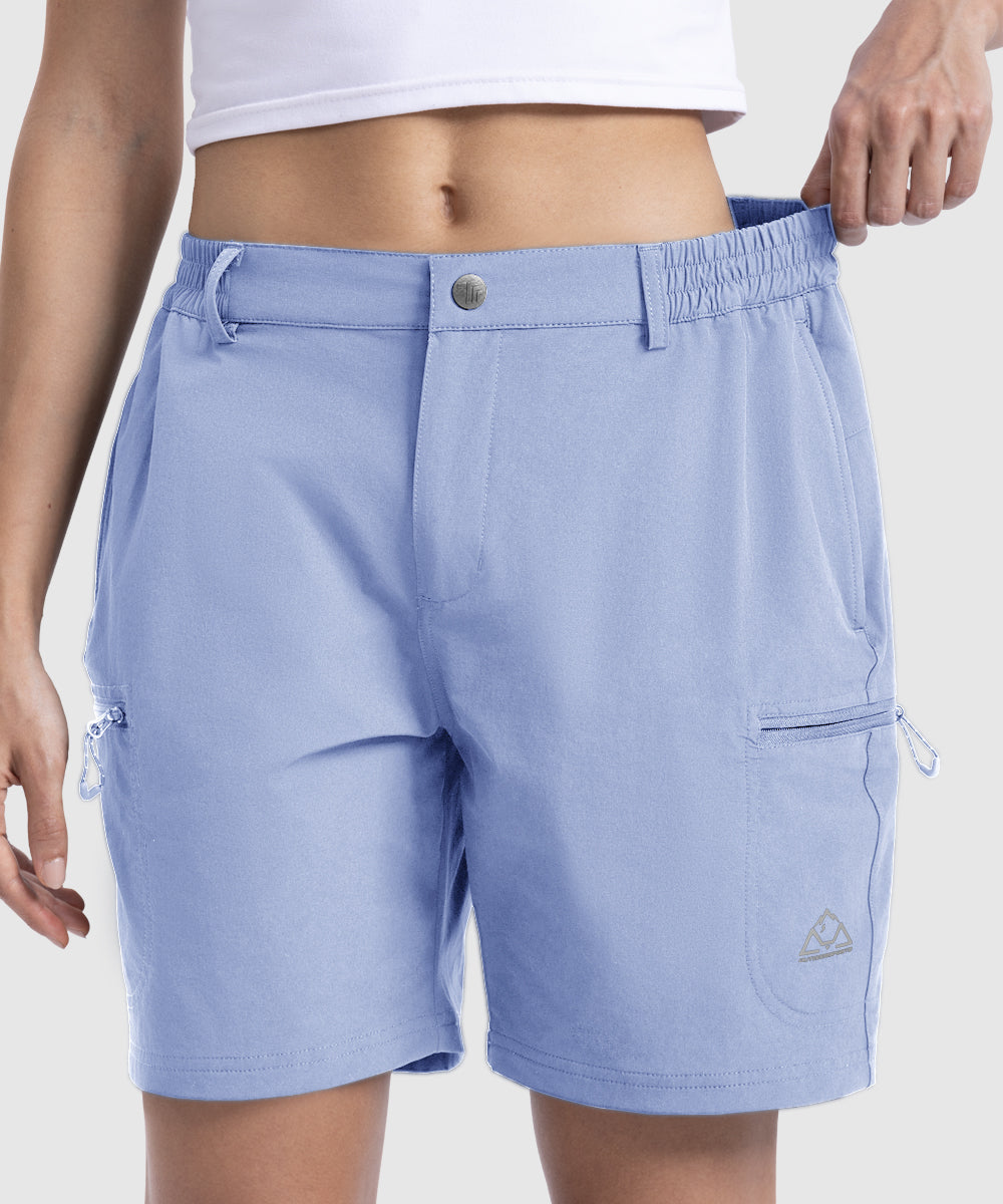 Women's Quick Dry Lightweight Stretchy Cargo Shorts