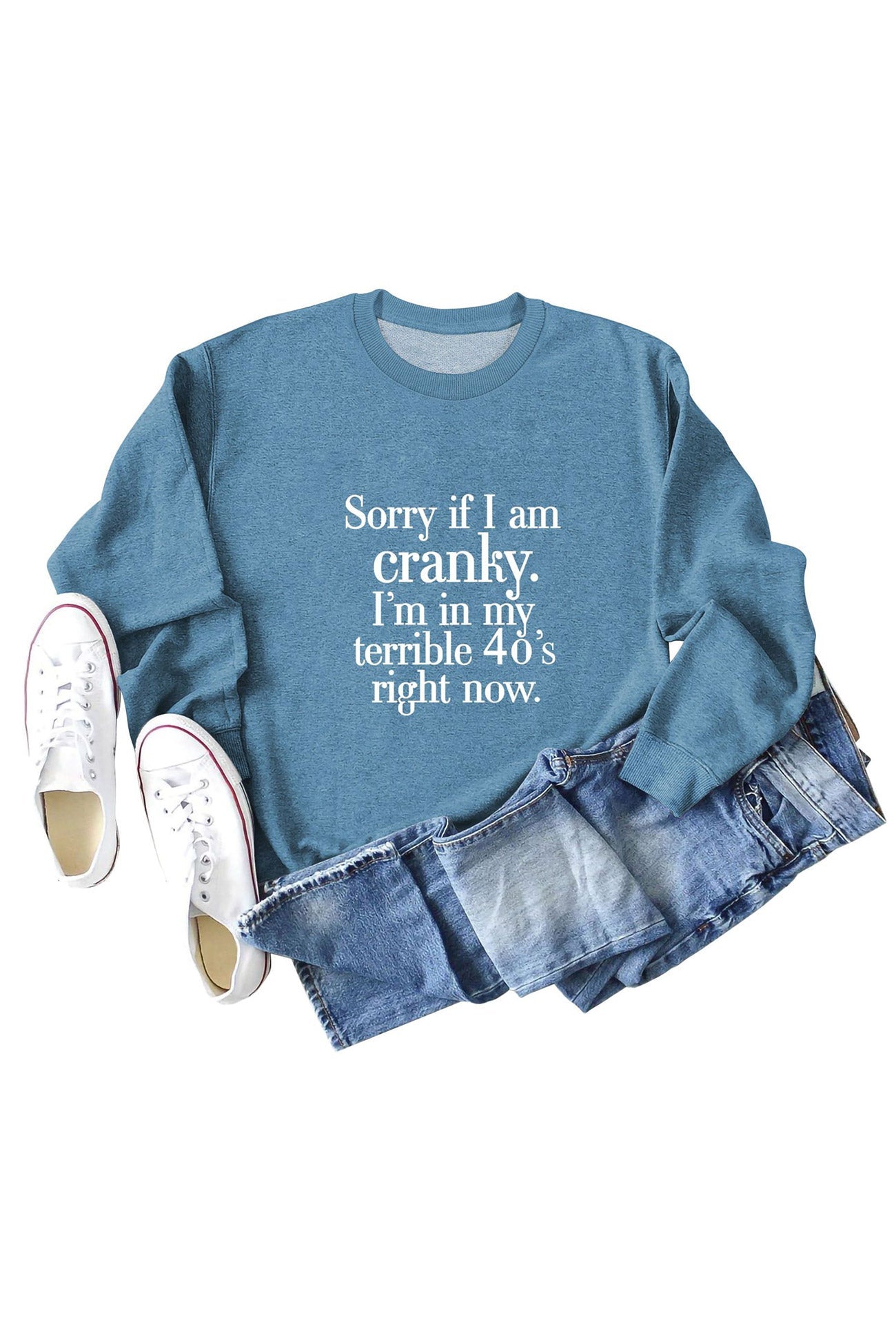 Cranky 40s Printed Sweatshirt