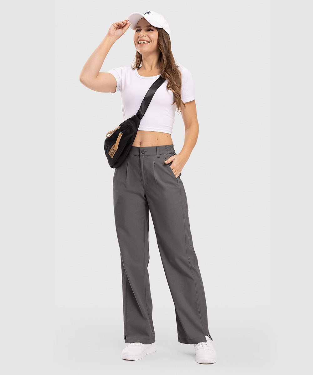 Women's Breathable Casual Straight Linen Pants