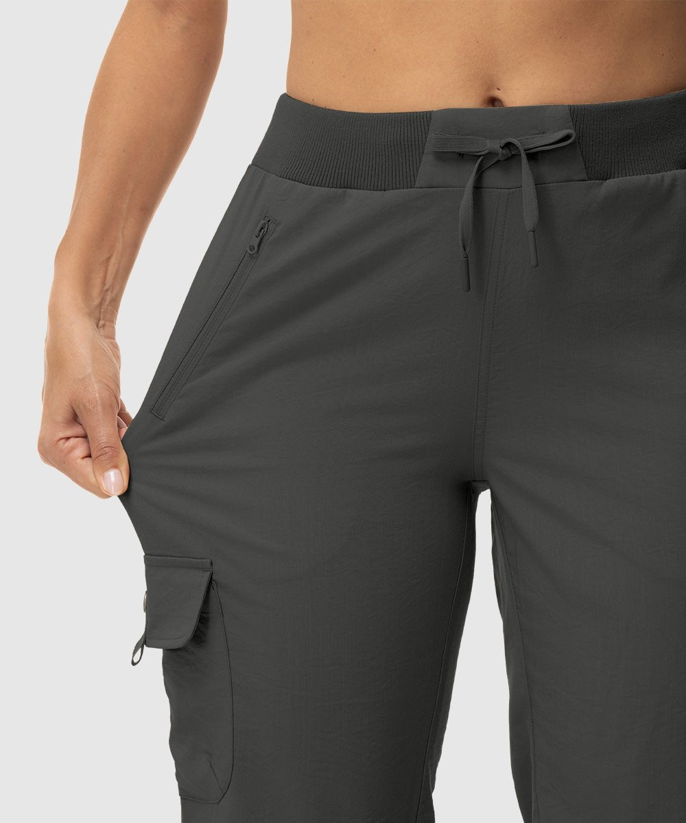 Women's Outdoor Athletic Travel Casual Cropped Pants