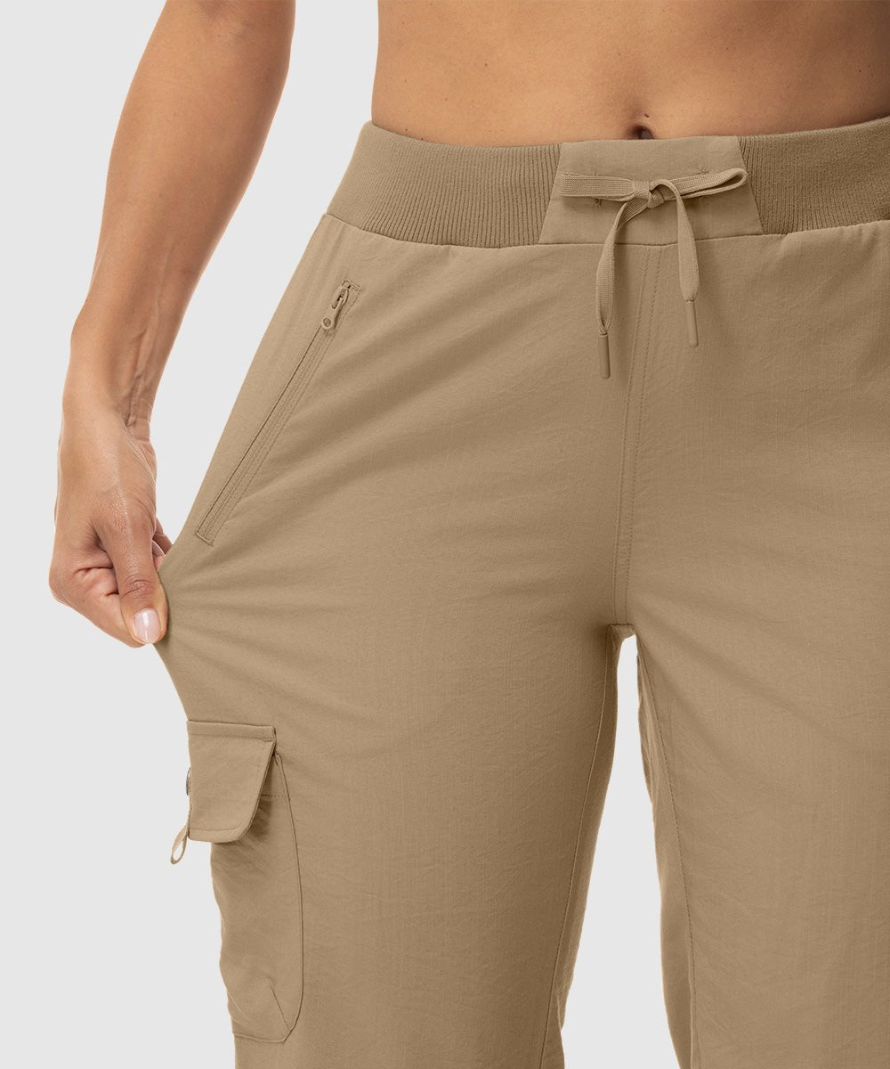 Women's Outdoor Athletic Travel Casual Cropped Pants