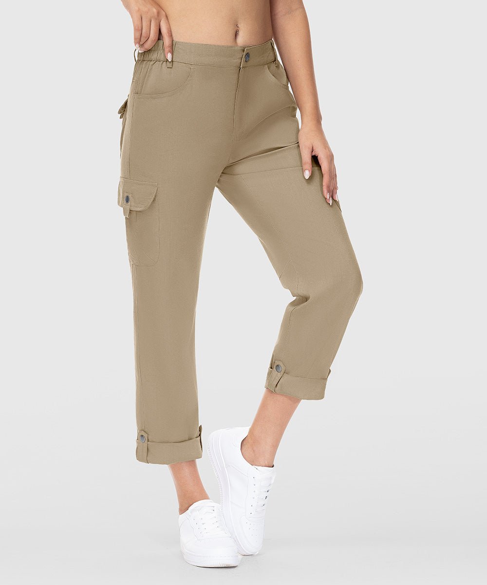 Women's Outdoor Leg Length Adjustable Straight Pants