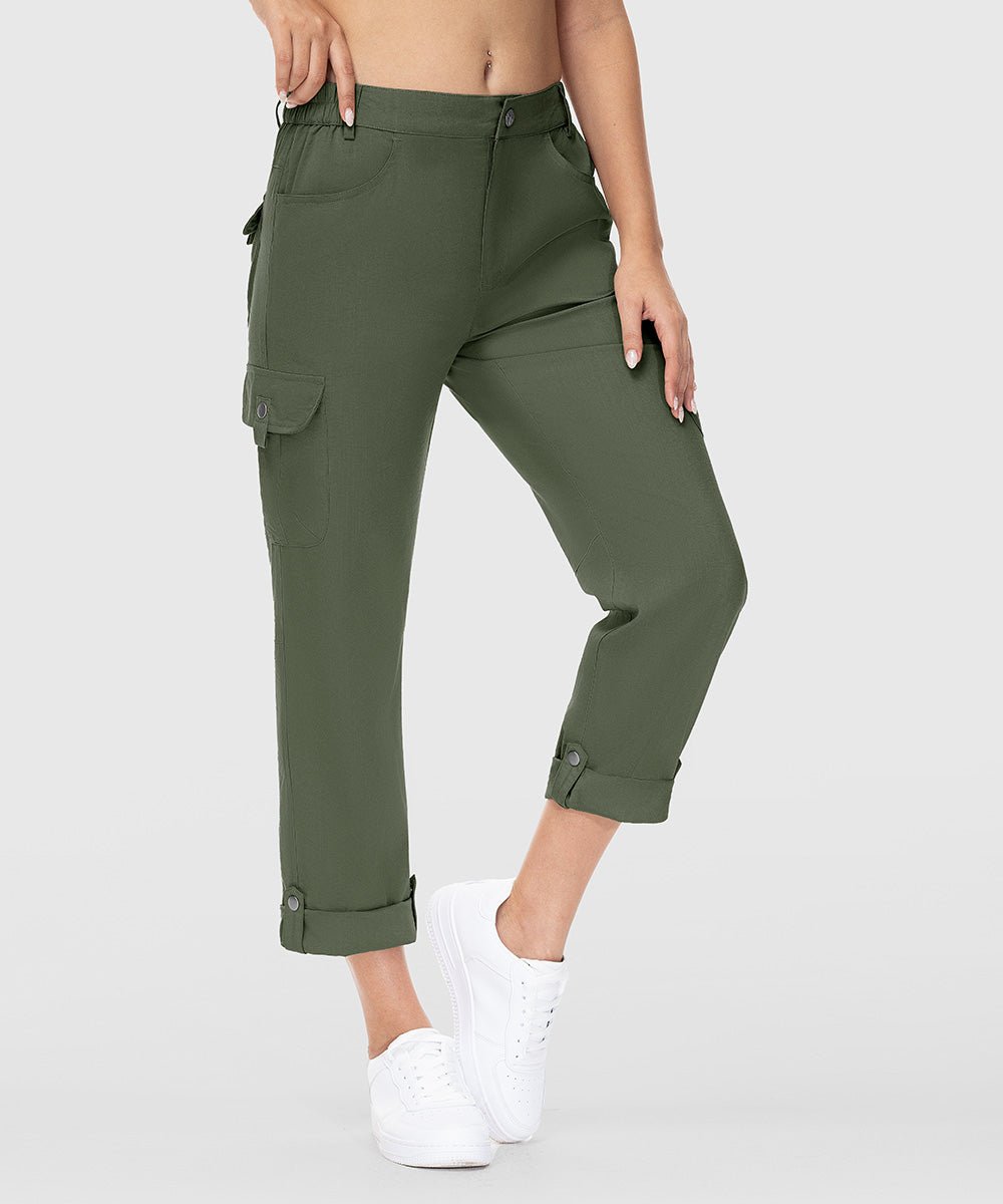 Women's Outdoor Leg Length Adjustable Straight Pants