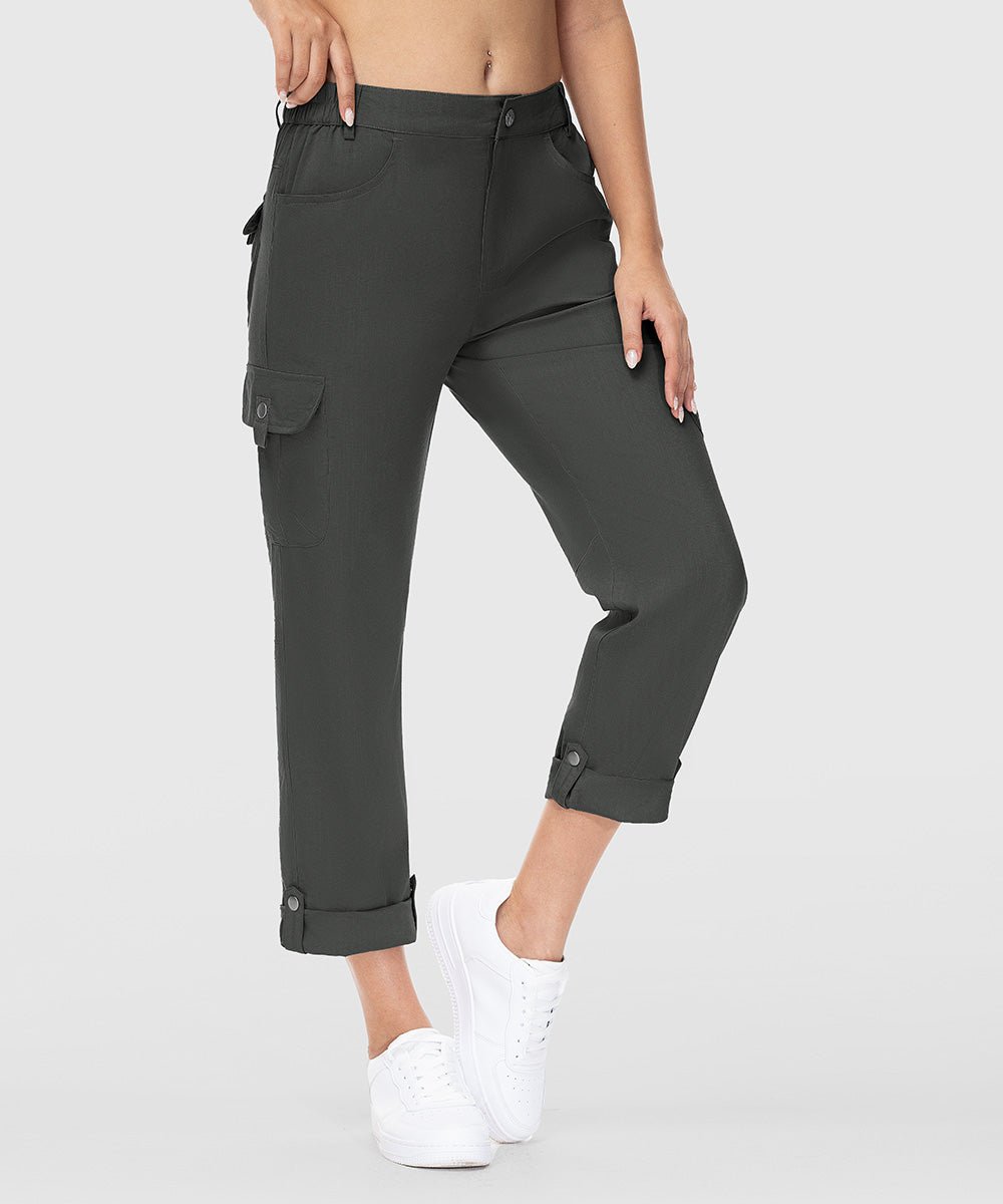 Women's Outdoor Leg Length Adjustable Straight Pants