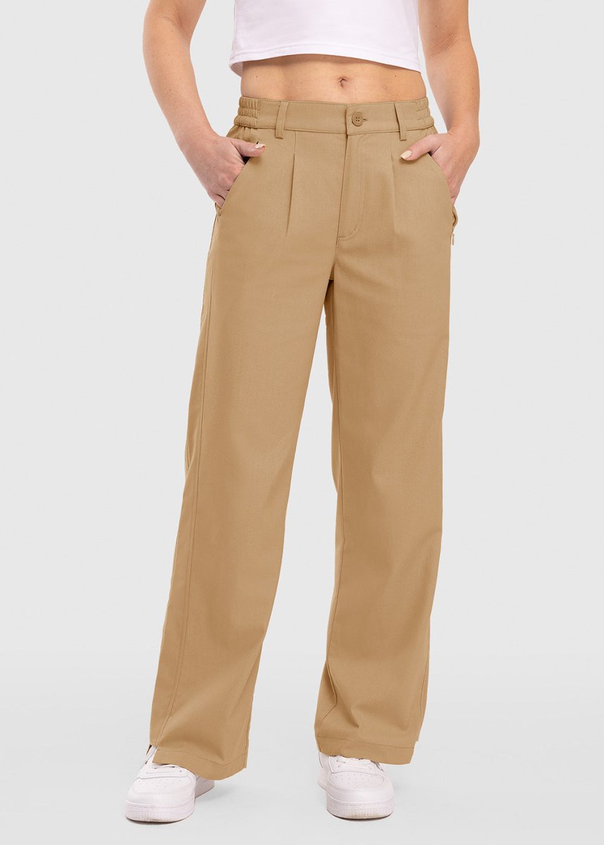 Women's Breathable Casual Straight Linen Pants