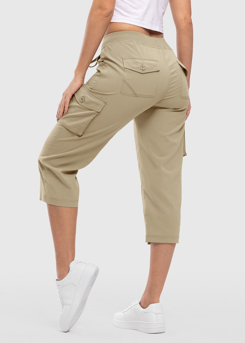 Women's Outdoor Lightweight Cargo Capris Pants