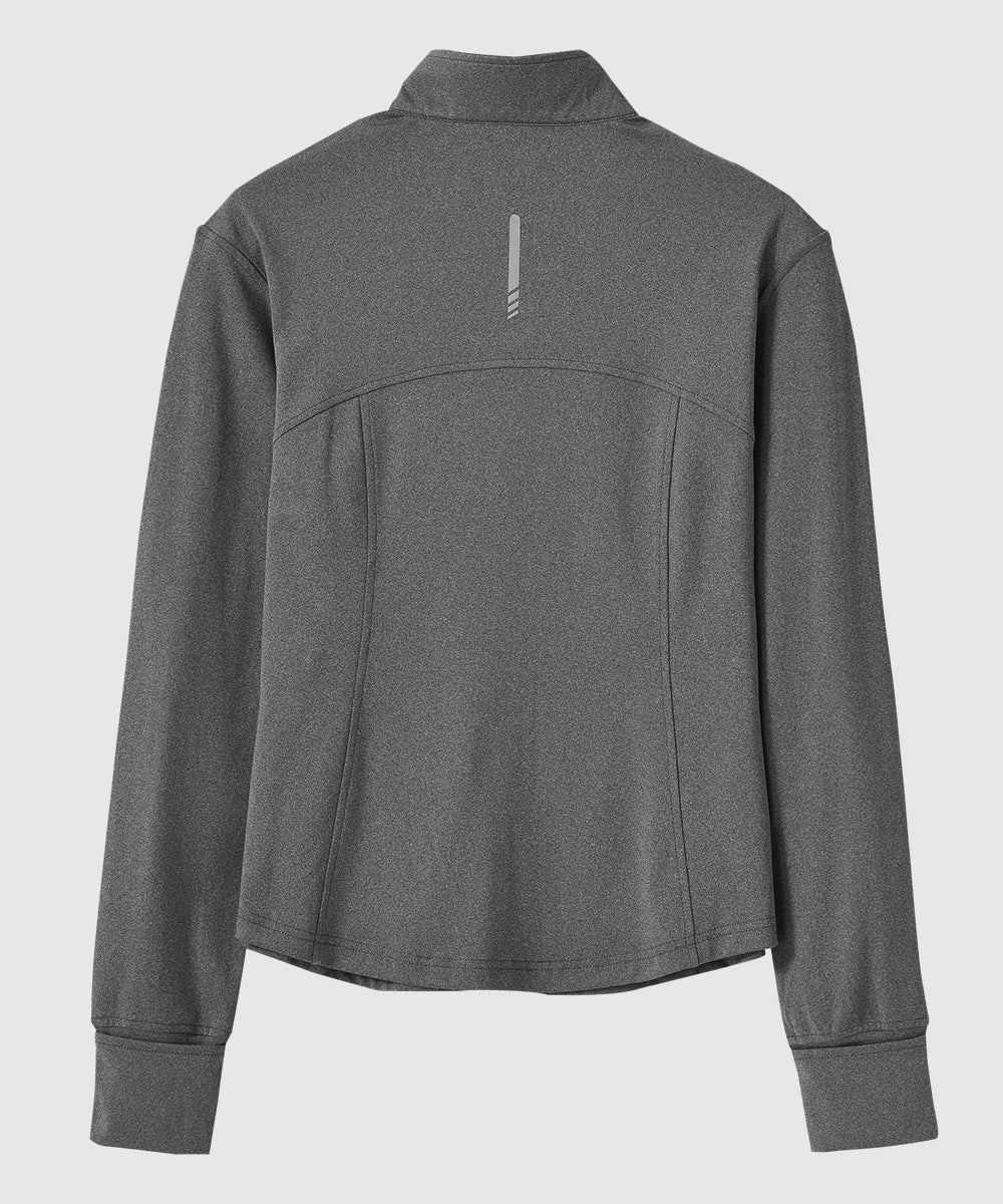 Women's Lightweight Full Zip Tight Mid Layer