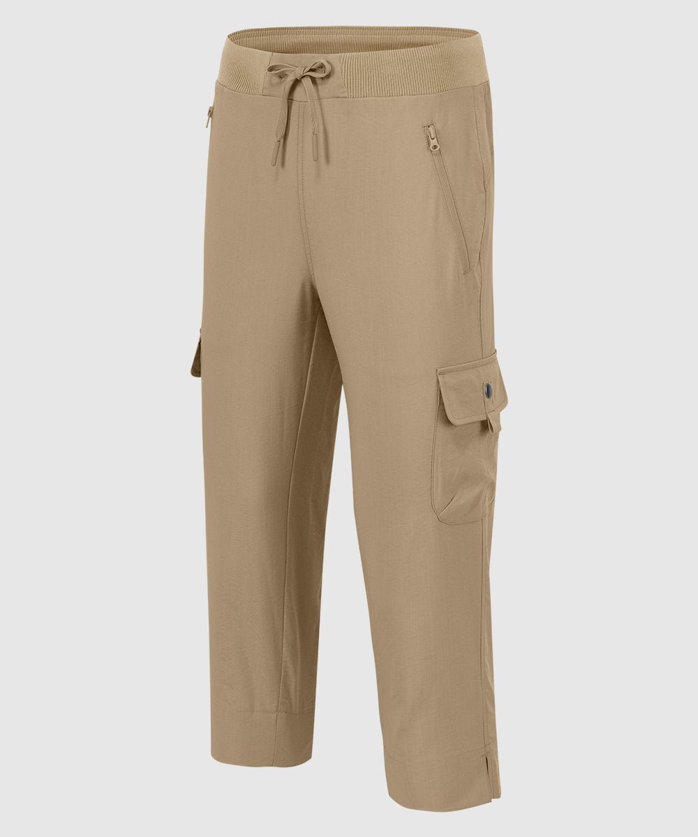 Women's Outdoor Athletic Travel Casual Cropped Pants