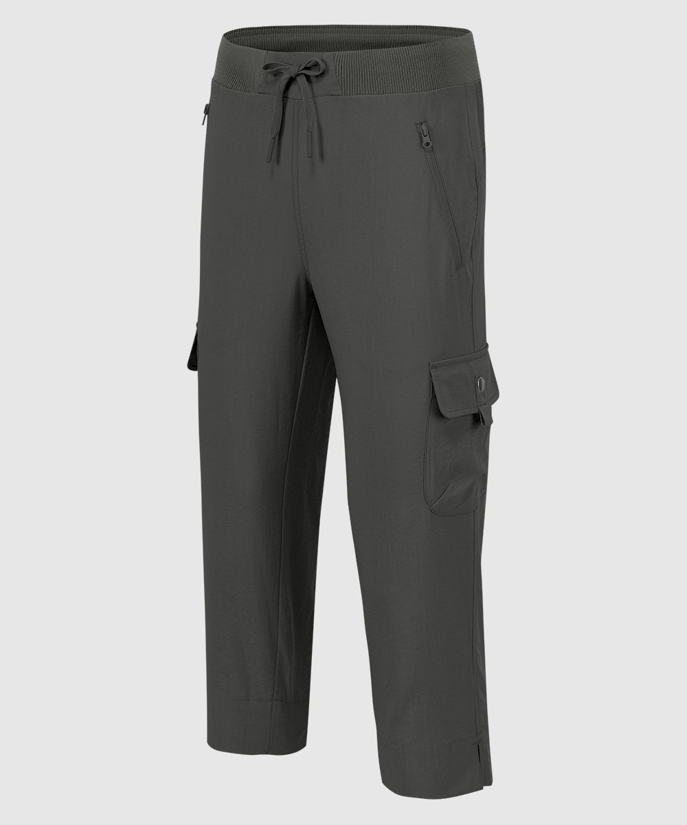 Women's Outdoor Athletic Travel Casual Cropped Pants