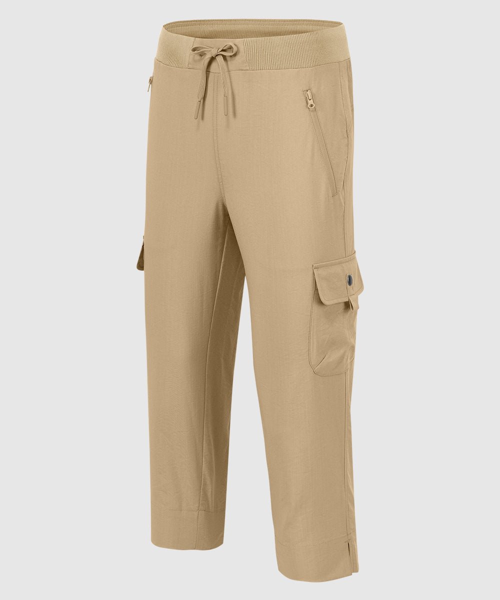 Women's Outdoor Athletic Travel Casual Cropped Pants