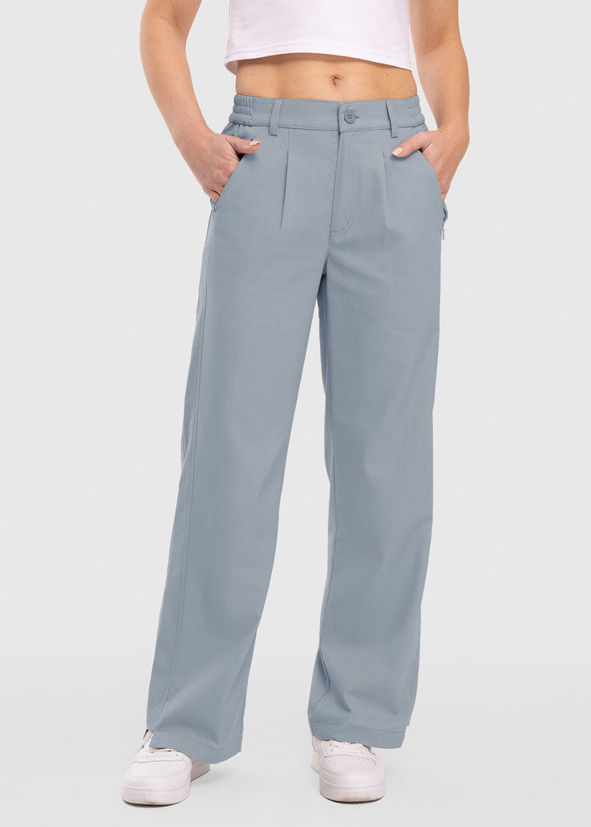 Women's Breathable Casual Straight Linen Pants