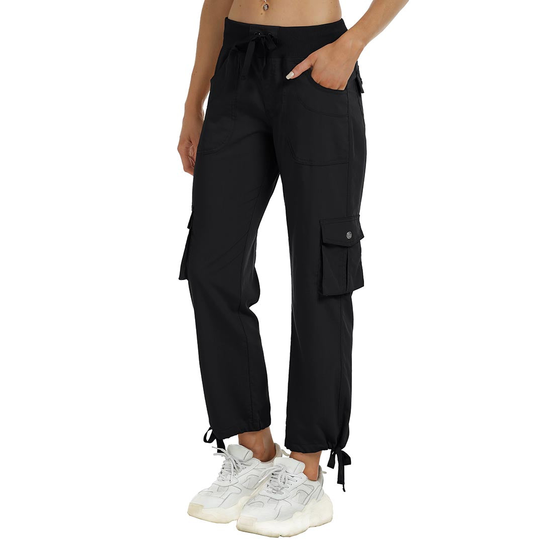 Women's lightweight quick-drying outdoor capri pants