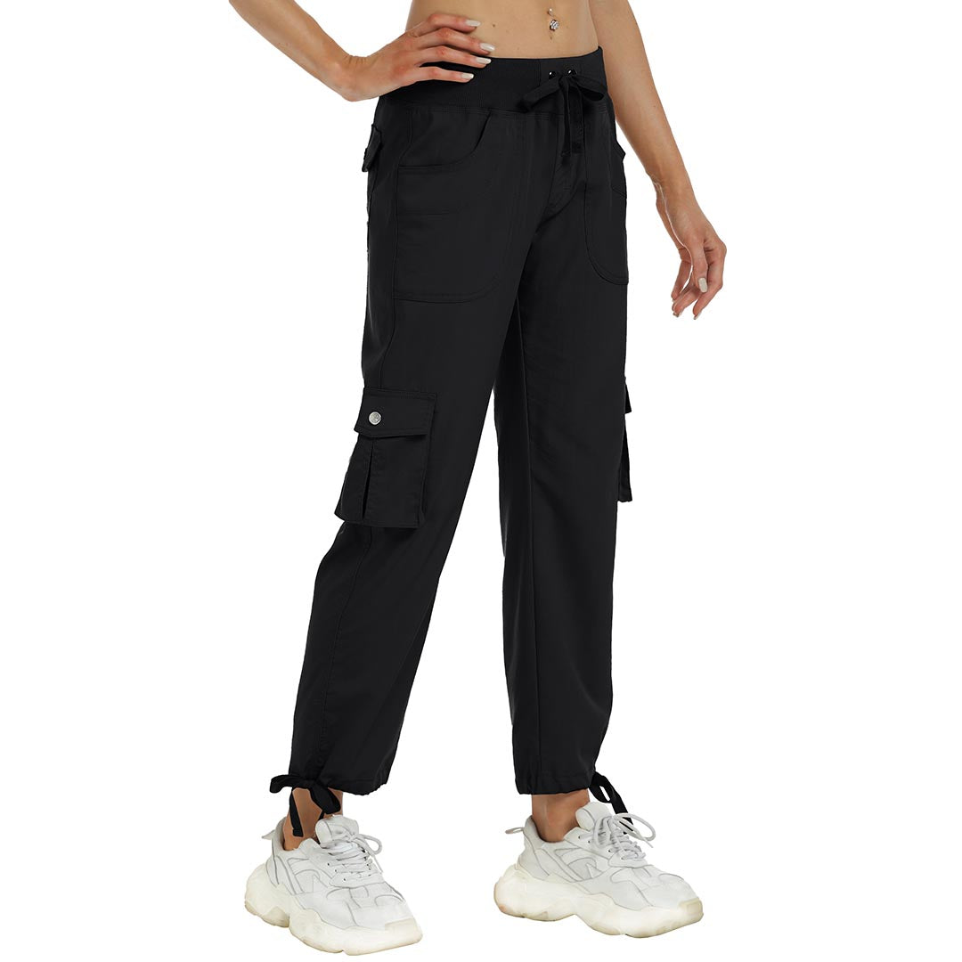 Women's lightweight quick-drying outdoor capri pants