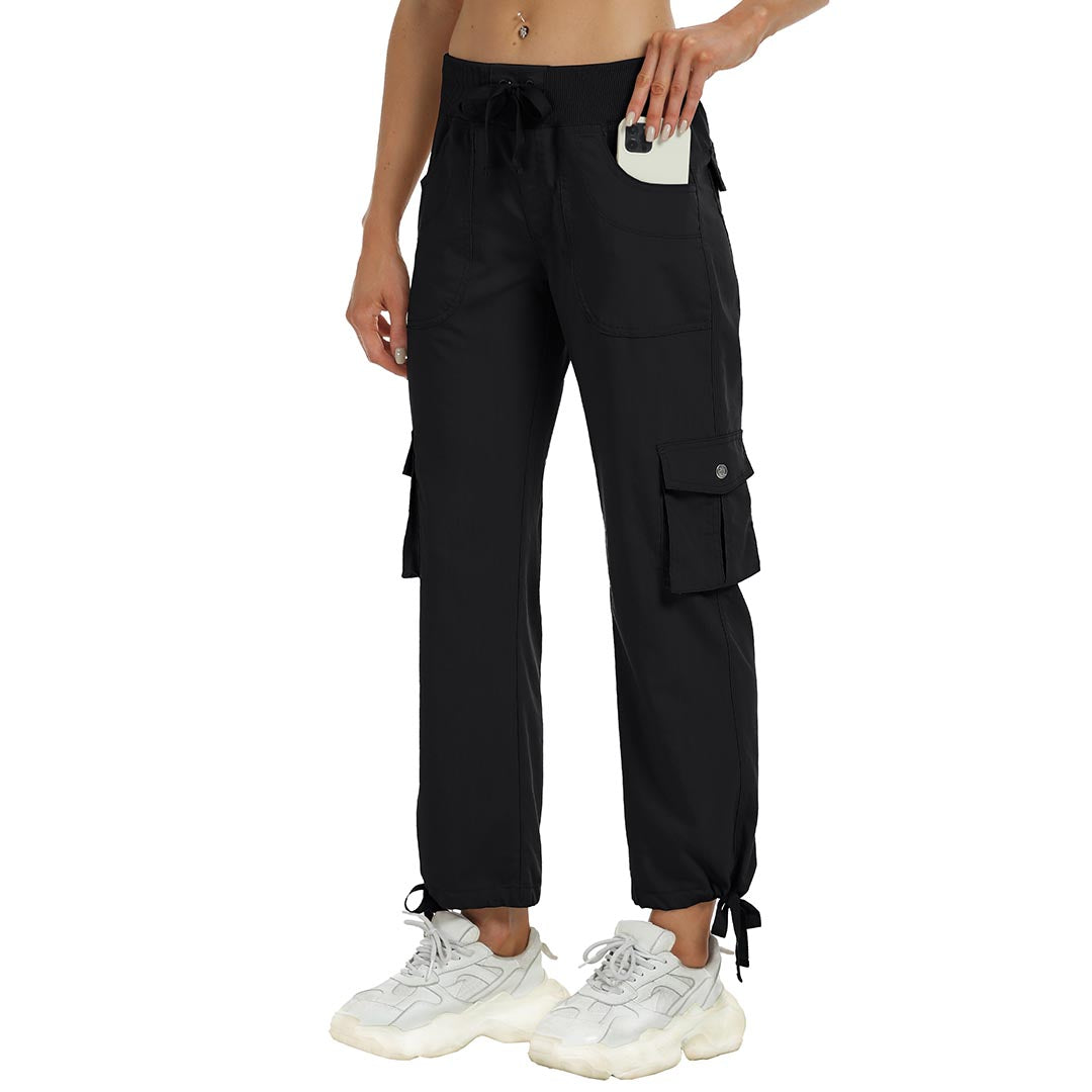 Women's lightweight quick-drying outdoor capri pants