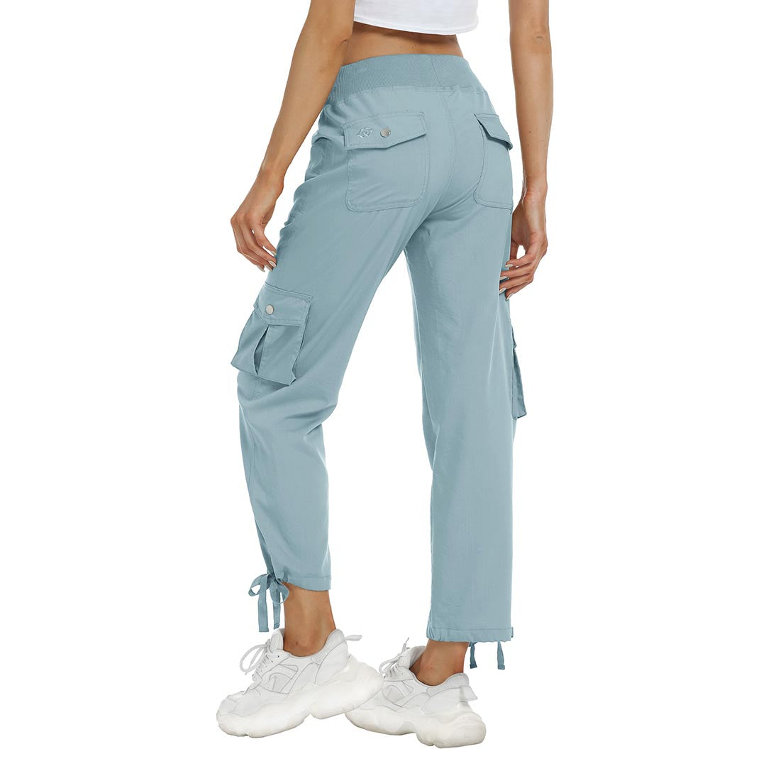 Women's lightweight quick-drying outdoor capri pants