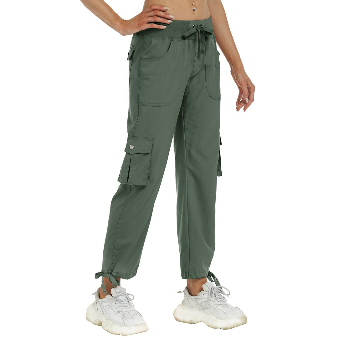 Women's lightweight quick-drying outdoor capri pants