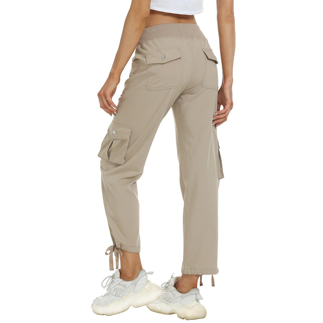 Women's lightweight quick-drying outdoor capri pants