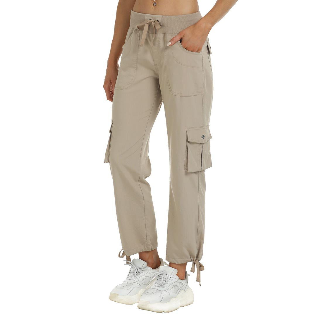 Women's lightweight quick-drying outdoor capri pants